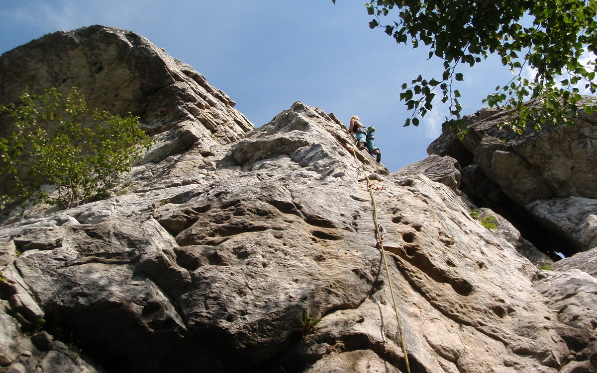 Rock Climbing Kamouraska Quebec City Quebec Canada