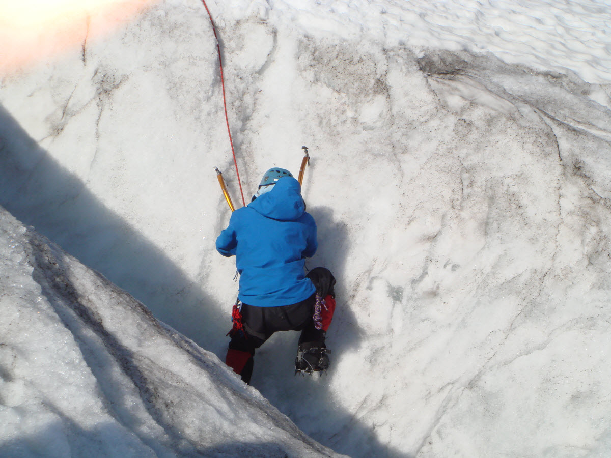 Ice Climbing Mount Shasta Redding California USA