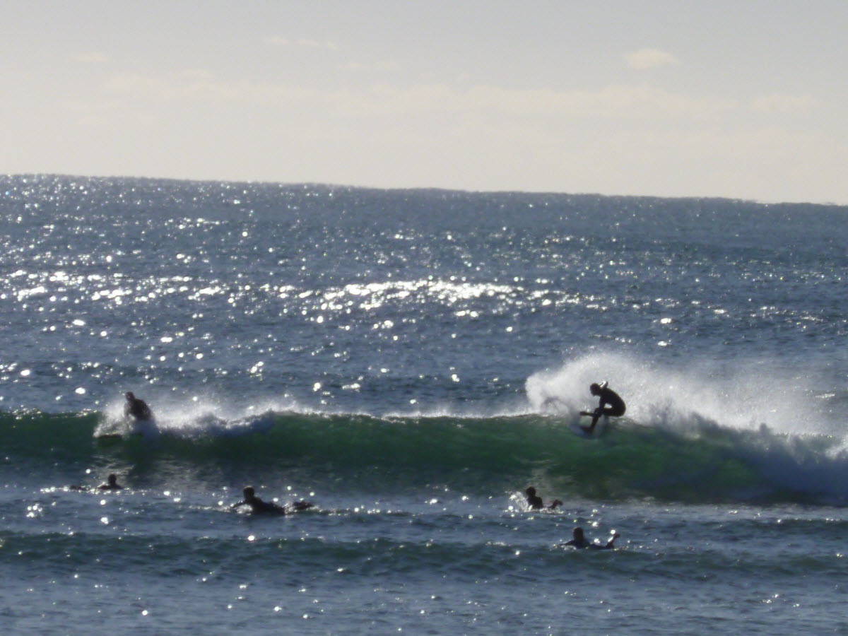 Surfing Crescent South Beach Crescent City California USA