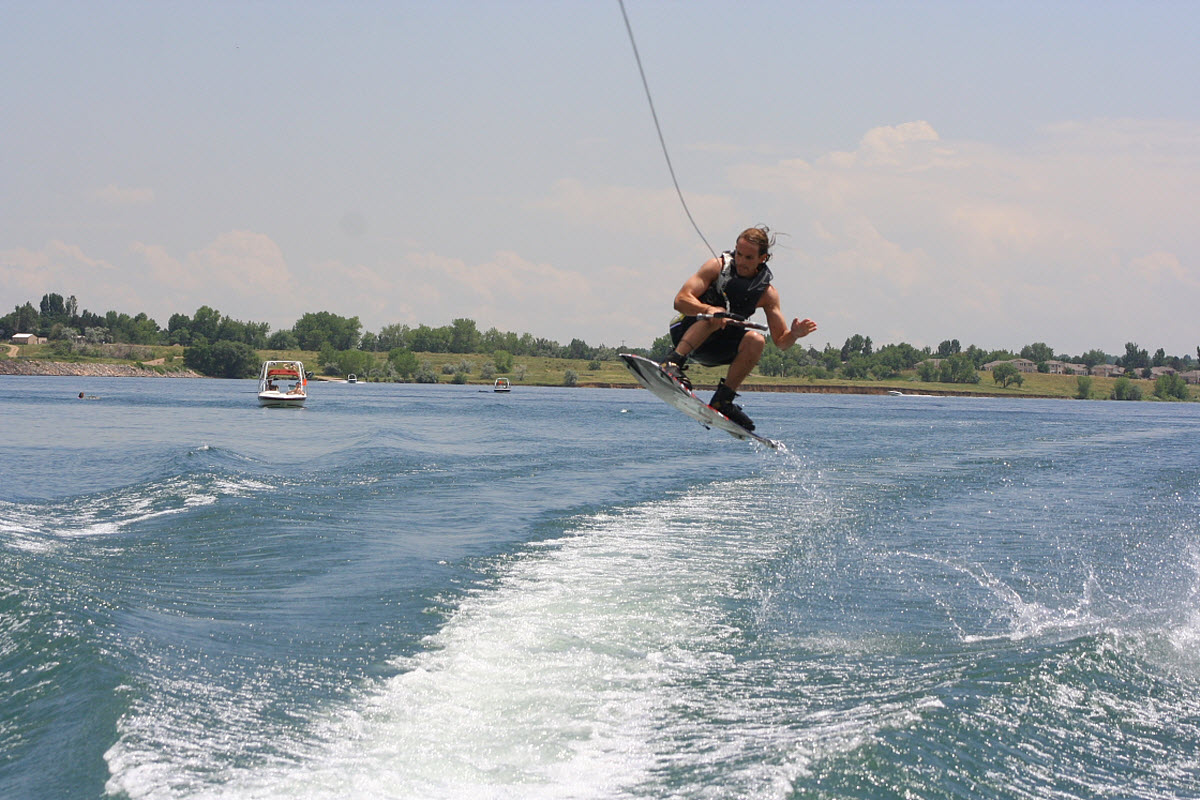 Wakeboarding Lake Tahoe South Lake Tahoe California USA