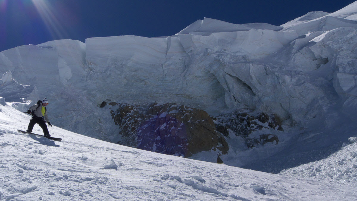 Snowboarding Mont Blanc Saint Faustin Lac Carre Quebec Canada
