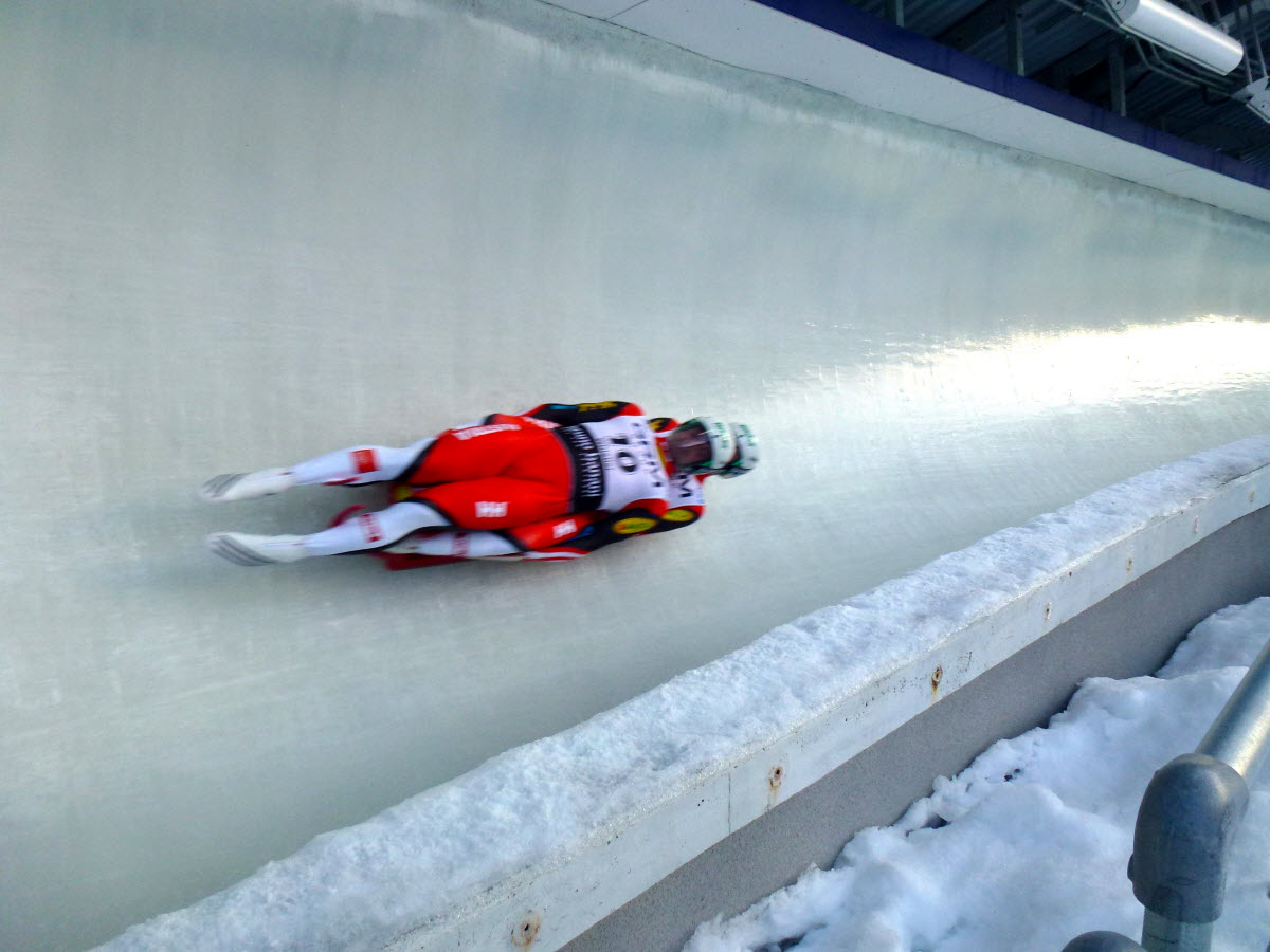 Luge Canada Olympic Park Calgary Alberta Canada