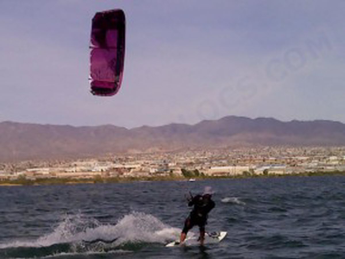 Kiteboarding Lake Havasu Lake Havasu City California USA