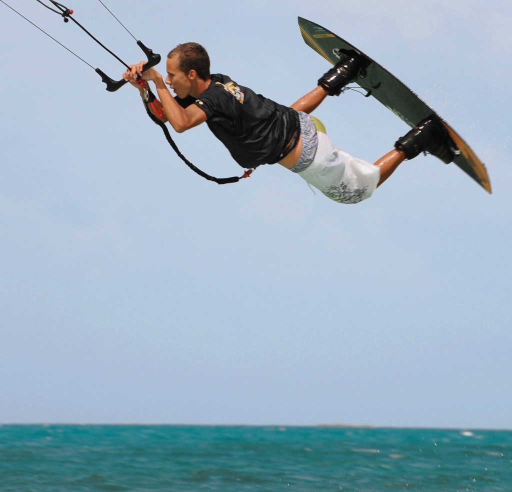 Kitesurfing Jabberwock Beach Antigua Antigua and Barbuda