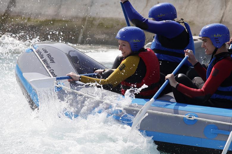 White Water Rafting Lee Valley White Water Centre London United Kingdom