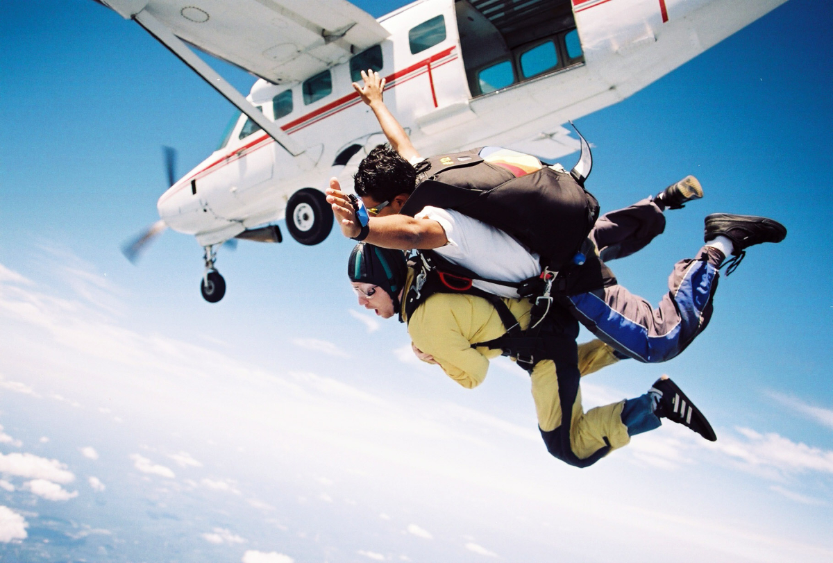 Skydiving Herlong Recreational Airport Jacksonville Florida USA