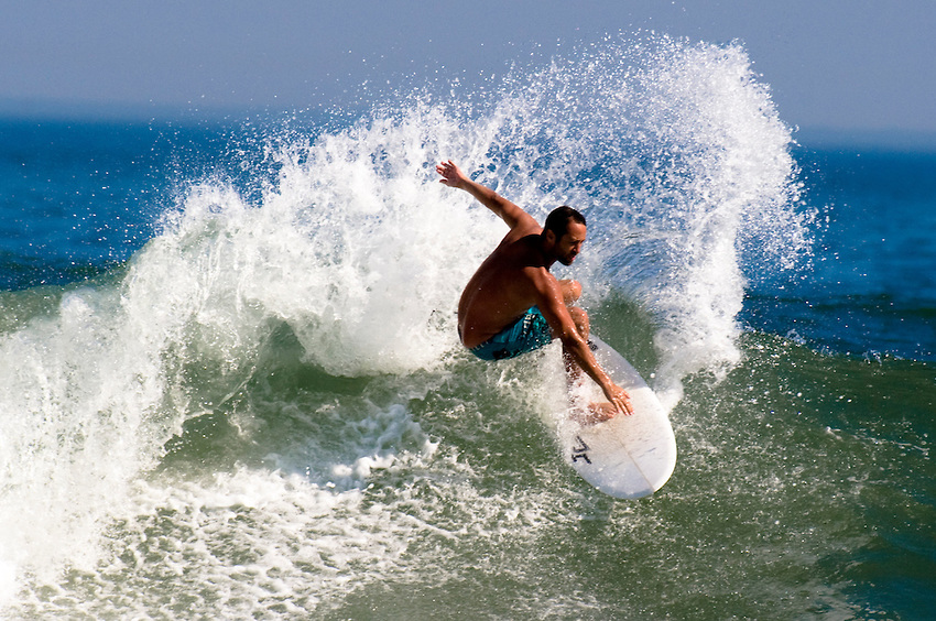 Surfing Rockaway Beach Queens New York USA