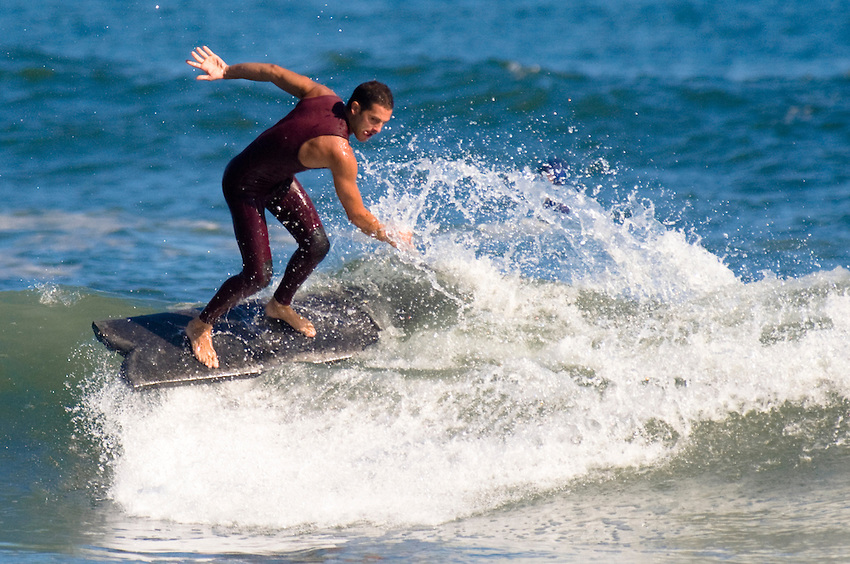 Surfing Rockaway Beach Queens New York USA
