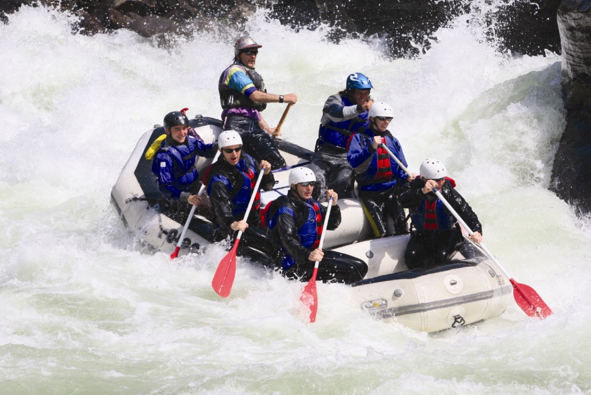 White Water Rafting New River National River Fayette West Virginia USA