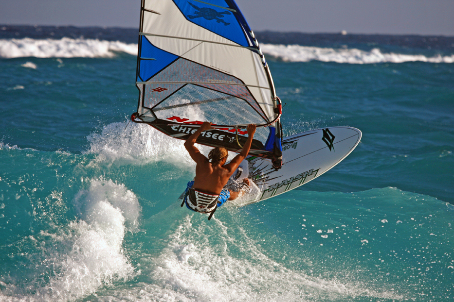 Wind Surfing Silver Sands Barbados