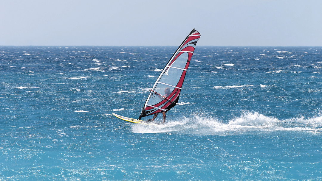 Wind Surfing Pissouri Bay Limassol Cyprus