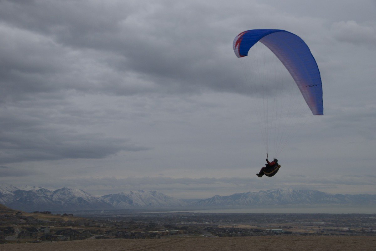 Paragliding Point of the Mountain Sandy Utah USA