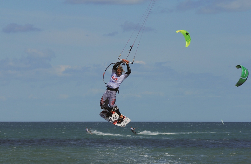 Kitesurfing LeucatePlage Leucate Languedoc Roussillon France