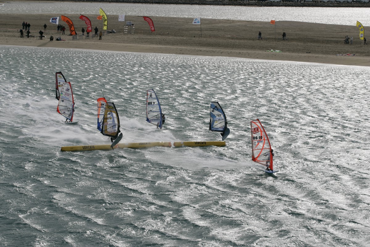 Windsurfing Leucate Plage Leucate Languedoc Roussillon France