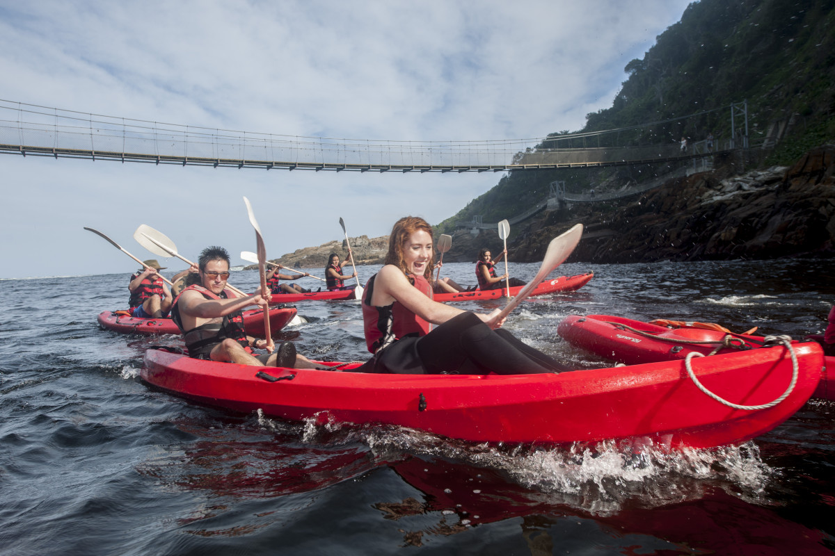 Kayaking, Rafting Storms River Mouth, Tsitsikamma, Western Cape South Africa