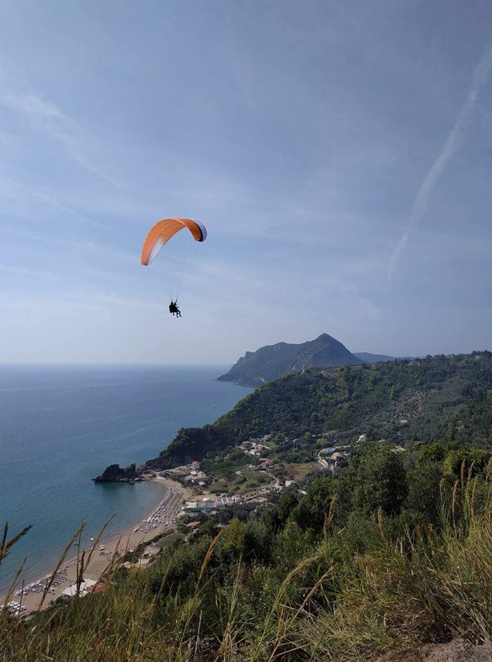 Base Jumping Navagio Beach Zakynthos Island Ionian Islands Greece