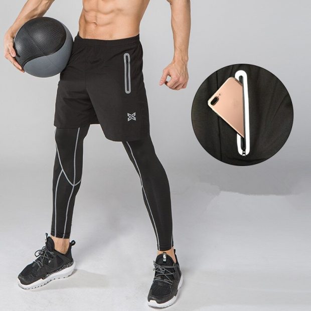 why do guys wear shorts over leggings