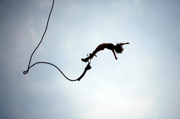 "Bungee Jumping Gorges du Verdon"