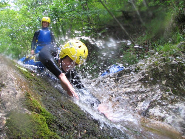 "Canyoning Durance River"