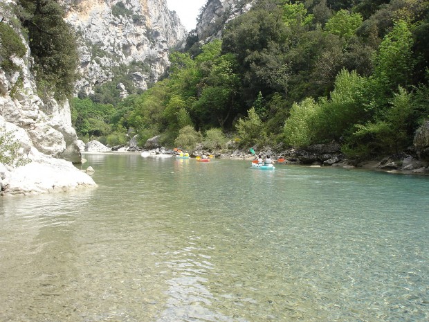 "Kayaking Gorges du Verdon"