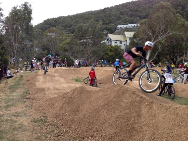 "Mountain Biking at Thredbo"