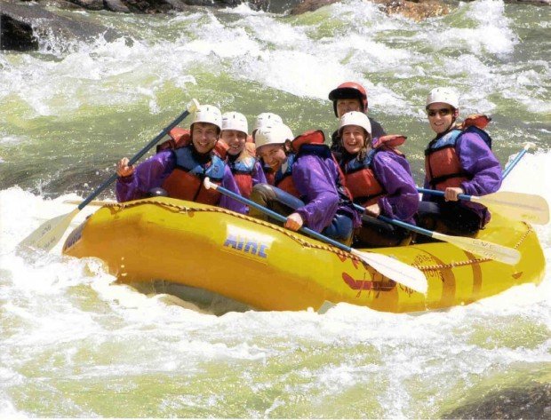 "Rafting Durance River"