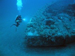 Zanoni Shipwreck, Ardrossan