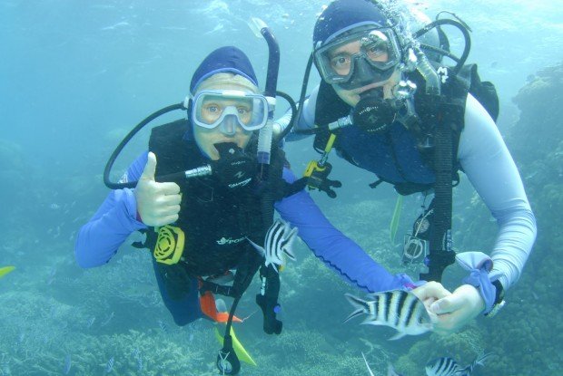 "Scuba diving Althorpe Island"