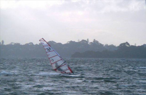 "Windsurfing at Melville Water"