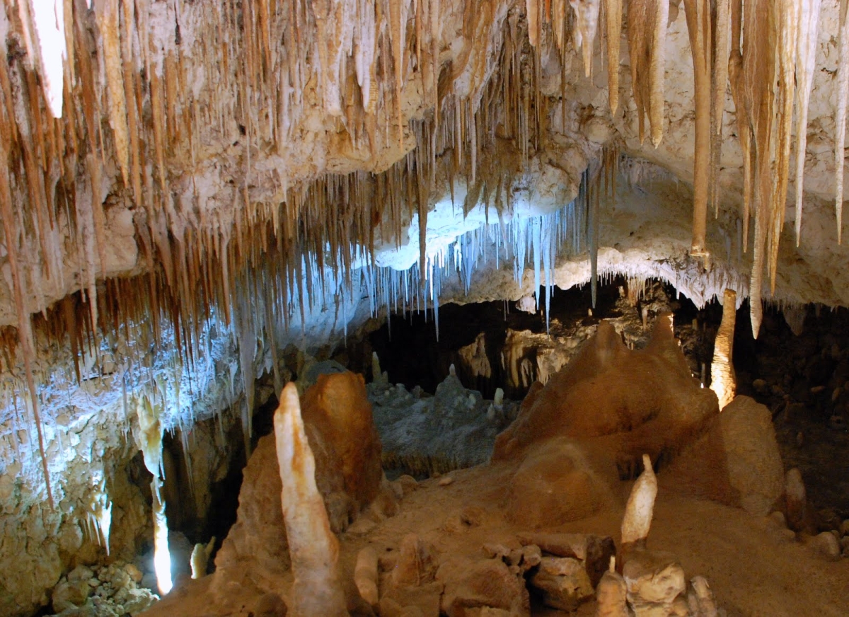 Caving Spelunking Kelly Hill Conservation Park Kangaroo Island South