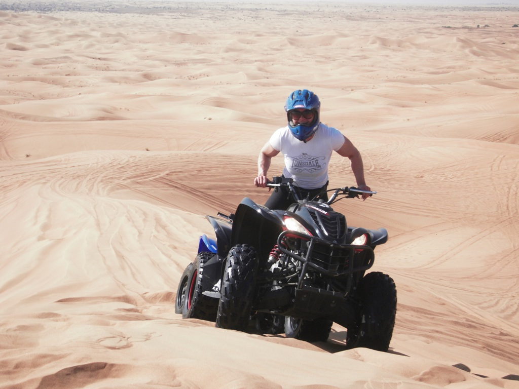 Quad Bike man