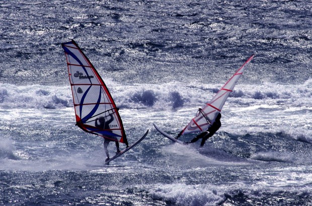 "Sintra, Lisbon windsurfing"