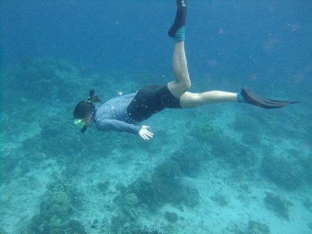 "Snorkeling Hanson Bay"