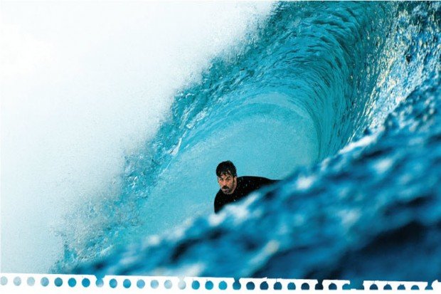 "Bodyboarder at Bean Hollow State Beach"