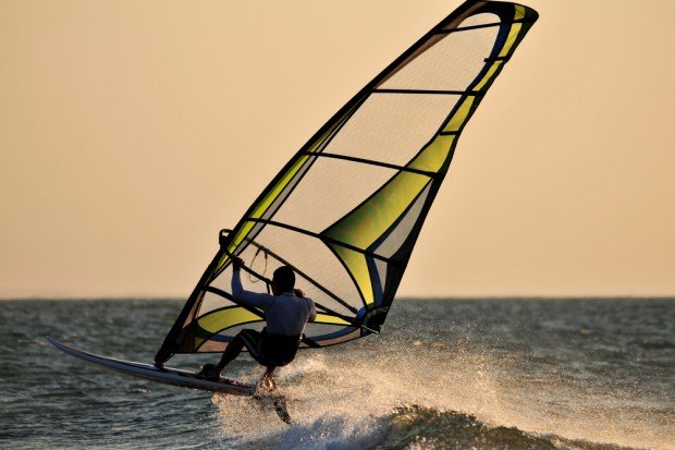 "Costa da Caparica, Almada wind surfing"