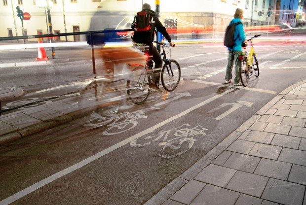 "Cycling in the city"