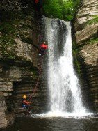 Jean Larose Water Falls, Saint Ferreol les Neiges