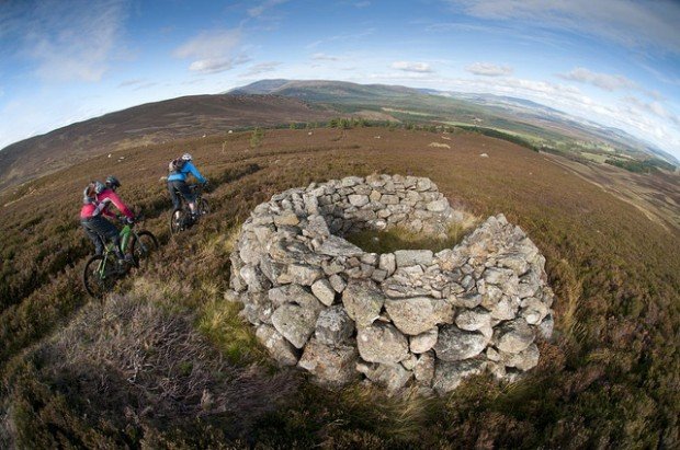 "MTB at Glen Tanar"