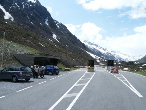 "Motorcycling in Dolomites'