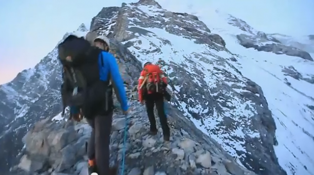 "Mountaineering in Ortler"