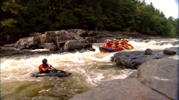 "Rouge River area Rafting"