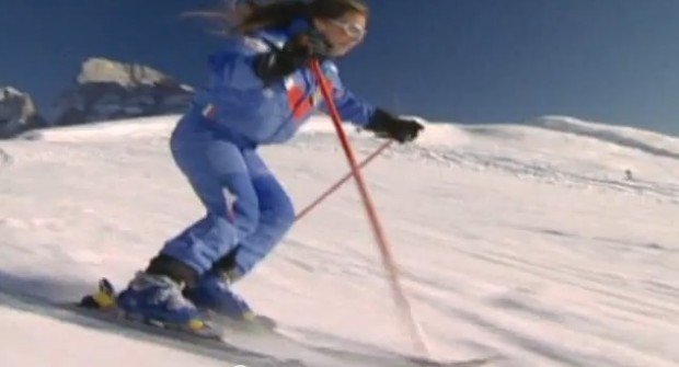 "Cross Country Skiing in San Martino di Castrozza"