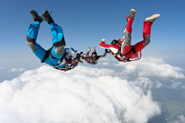 "Skydivers"