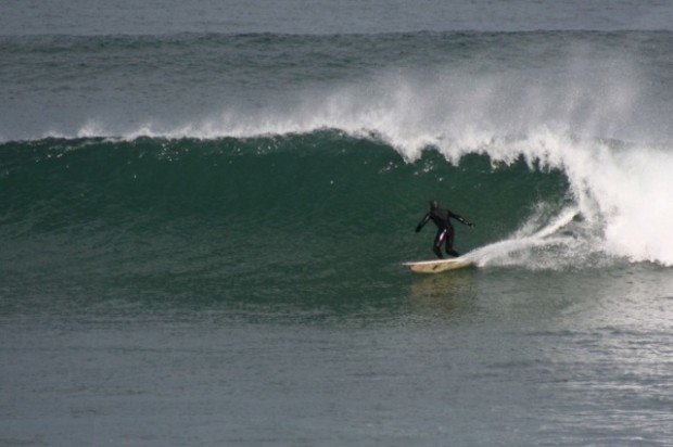 "Surfer at Fraserburgh"