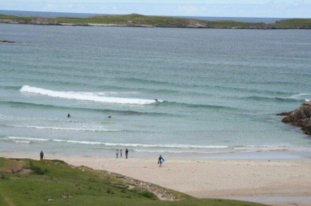 "Surfing at Durness"