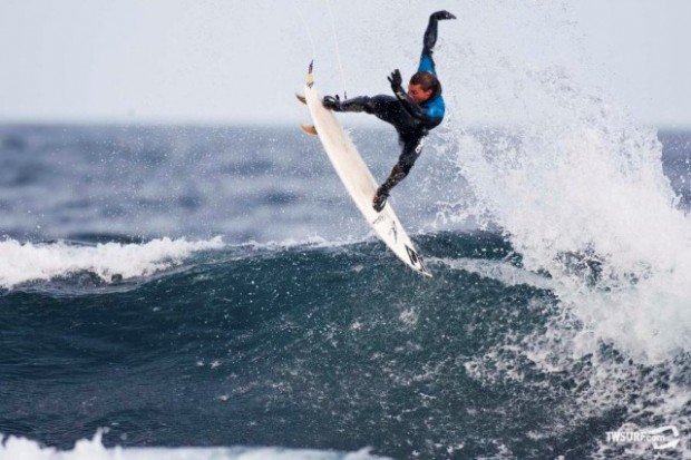 "Surfing at North Scotland"