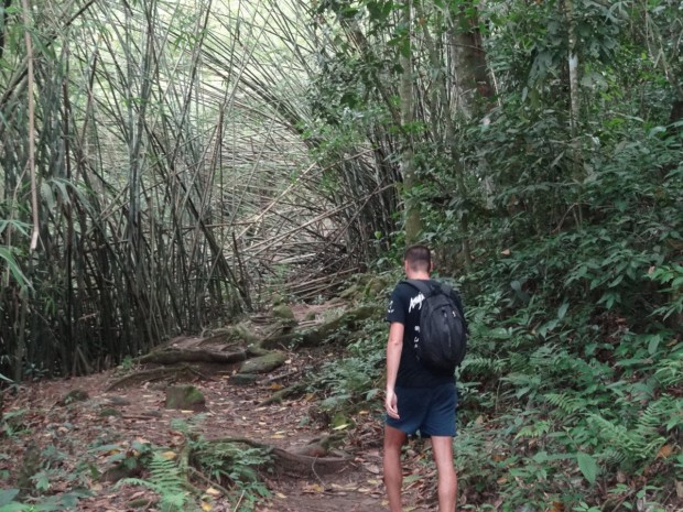 "Trekking at Ilha Grande"