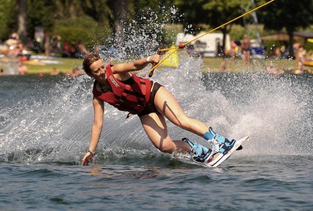 "Wakeboarding at Freiburg"