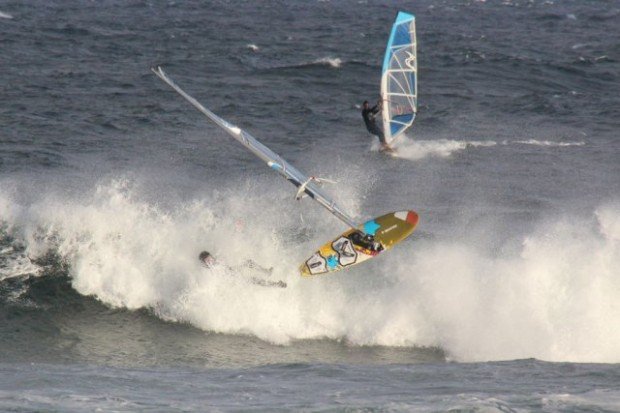 "Windsurfers at Fraserburgh"