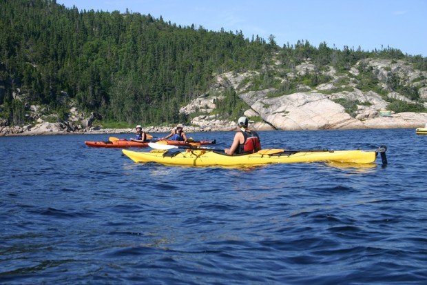 "Kayaking at Saguenay"